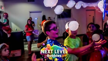 NEXT LEVEL BUBBLES INDOOR SHOW Next Level Bubble Show